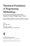 Tapa de Theoretical Foundations of Programming Methodology