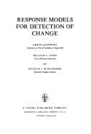 Tapa de Response models for detection of change