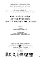 Tapa de Early evolution of the universe and its present structure