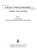 Tapa de Exact Philosophy
