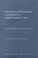 Tapa de Rights International Companion to Constitutional Law:An International Human Rights Law Supplement