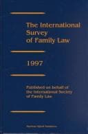 Tapa de The International Survey of Family Law:Vol. 4:1997 (International Survey of Family Law, Vol 4)