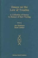 Tapa de Essays on the law of treaties