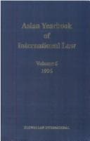Tapa de African Yearbook of International Law, 1996 (Asian Yearbook of International Law)