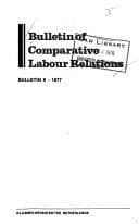 Tapa de Bulletin of Comparative Labour Relations:No. 8:Workers Participation in the European Community (Bulletin of Comparative Labour Relations)