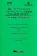 Tapa de The United Nations Transitional Authority in Cambodia:Debriefing and Lessons