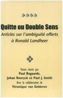 Tapa de Quitte, ou, Double sens