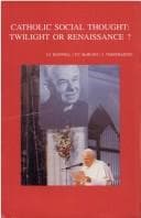 Tapa de Catholic social thought