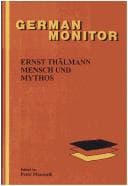 Tapa de Ernst Thälmann. Mensch und Mythos. (German Monitor 52) (German monitor)