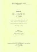 Tapa de Boèce ou la chaîne des savoirs