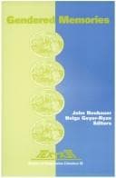 Tapa de GENDERED MEMORIES. Volume 4 of the Proceedings of the XVth Congress of the International Comparative Literature Association "Literature as Cultural Memory", ... (Textxet Studies in Comparative Literature)