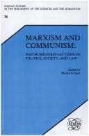 Tapa de Marxism and communism