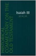 Tapa de Isaiah III.  Volume II / Isaiah 49-55