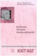 Tapa de Realismus, Disziplin, Interdisziplinarität