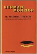 Tapa de Re-assessing the GDR