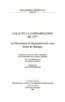 Tapa de Lulle et de la condamnation de 1277