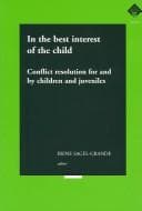 Tapa de In the Best Interest of the Child