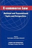 Tapa de E-commerce law