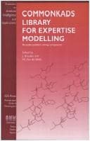 Tapa de CommonKADS Library for expertise modelling