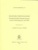 Tapa de Res severa verum gaudium