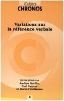 Tapa de Variations sur la référence verbale