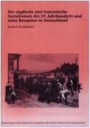 Tapa de Der englische und französische Sozialroman des 19. Jahrhunderts und seine Rezeption in Deutschland