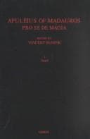 Tapa de Apuleius of Madauros Pro Se De Magia (Apologia)
