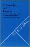 Tapa de Transzendenz und Existenz