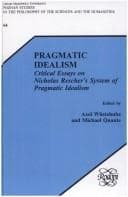 Tapa de Pragmatic idealism