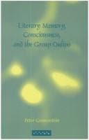 Tapa de Literary Memory, Consciousness, and the Group Oulipo