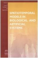 Tapa de Spatiotemporal models in biological and artificial systems