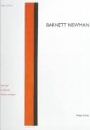 Tapa de Barnett Newman