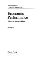 Tapa de Economic Performance