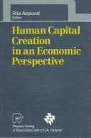 Tapa de Human capital creation in an economic perspective