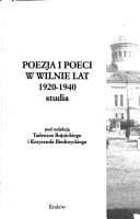 Tapa de Poezja i poeci w Wilnie lat 1920-1940