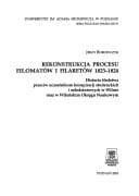 Tapa de Rekonstrukcja procesu filomatów i filaretów 1823-1824