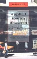 Tapa de Applied Health Research-Manual