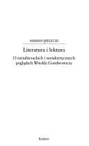 Tapa de Literatura i lektura
