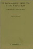 Tapa de The Black American short story in the 20th century