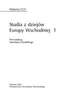 Tapa de Studia z dziejów Europy Wschodniej