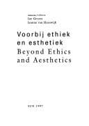 Tapa de Voorbij ethiek en esthetiek