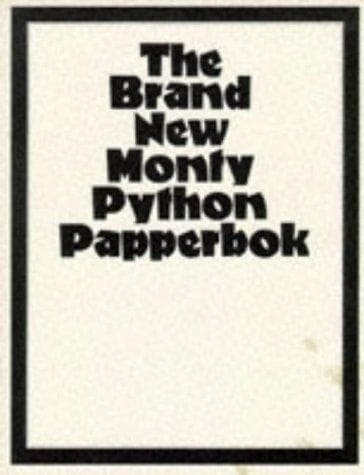 Tapa de The Brand New Monty Python Papperbok