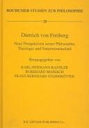 Tapa de Dietrich von Freiberg