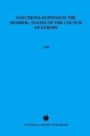 Tapa de Sanctions-Systems in the Member States of the Council of Europe