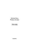 Tapa de Poemas de amor