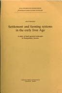 Tapa de Settlement and Farming Systems in the Early Iron Age. Stockholm Studies in Human Geography vol. 3
