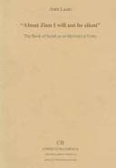 Tapa de About Zion I Will Not Be Silent - The Book of Isaiah as an Ideological Unity (Coniectanea Biblica Old Testament Series)