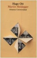 Tapa de Martin Heidegger