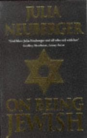 Tapa de On Being Jewish