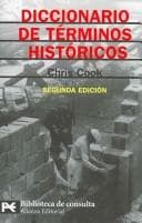 Tapa de Diccionario De Terminos Historicos/ A Dictionary of Historical Terms (Biblioteca Tematica / Thematic Library)
